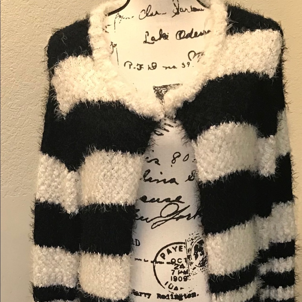 NWOT Say What? USA Long Cardigan